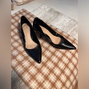 Zara Black Heels